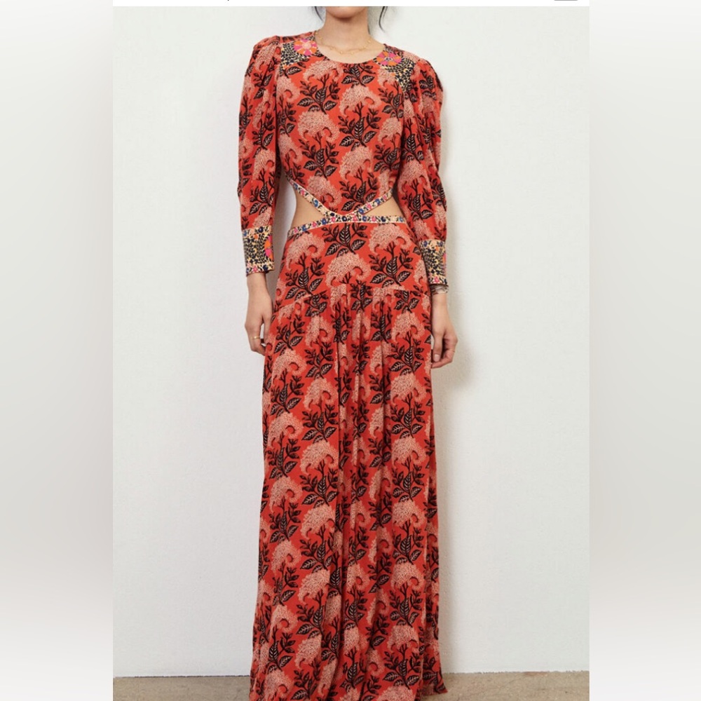 ba&sh Maxi Cutout Dress - Small